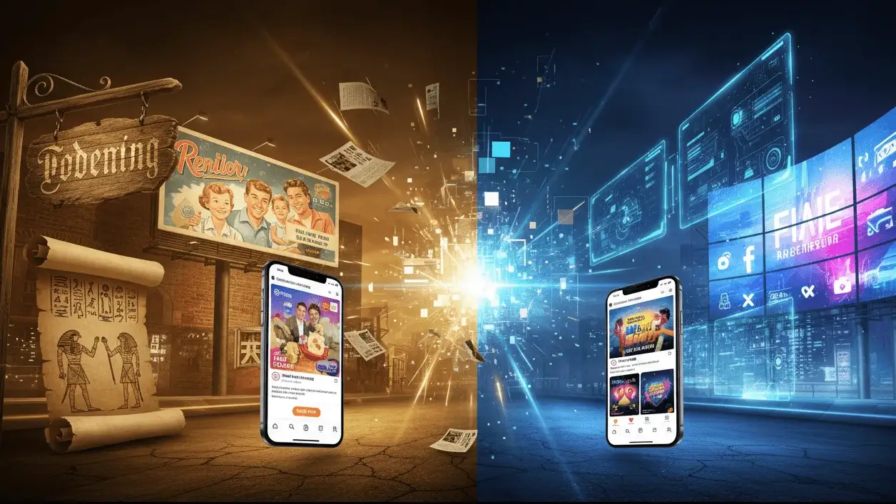 The Complete History and Evolution of Advertising: From Ancient Times to Digital Age